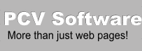 PCV Software - More Than Just Web Pages!